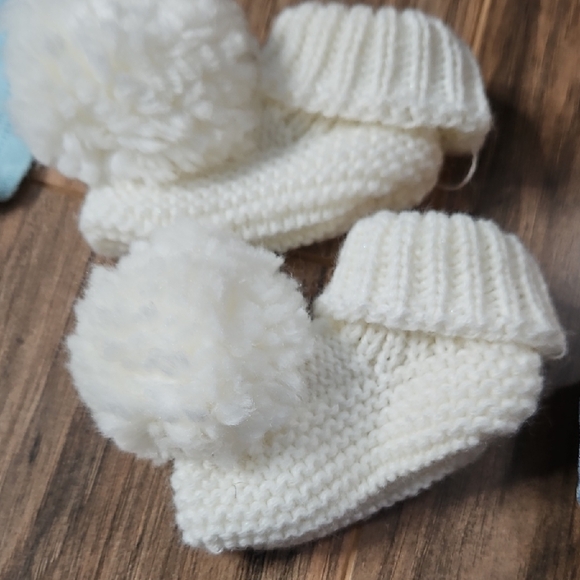 Gerber & Carters Kids Matching Set Multicolored Denim Overall Dress 0-3 Mths - Picture 9 of 11